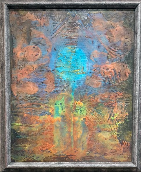 Untitled (light blue circle), Image 1.