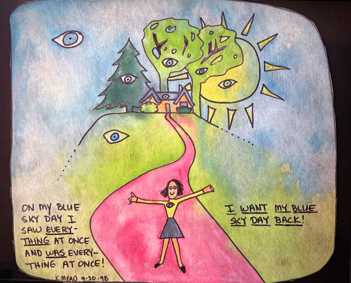 Blue Sky Day by Kathy Skerritt 