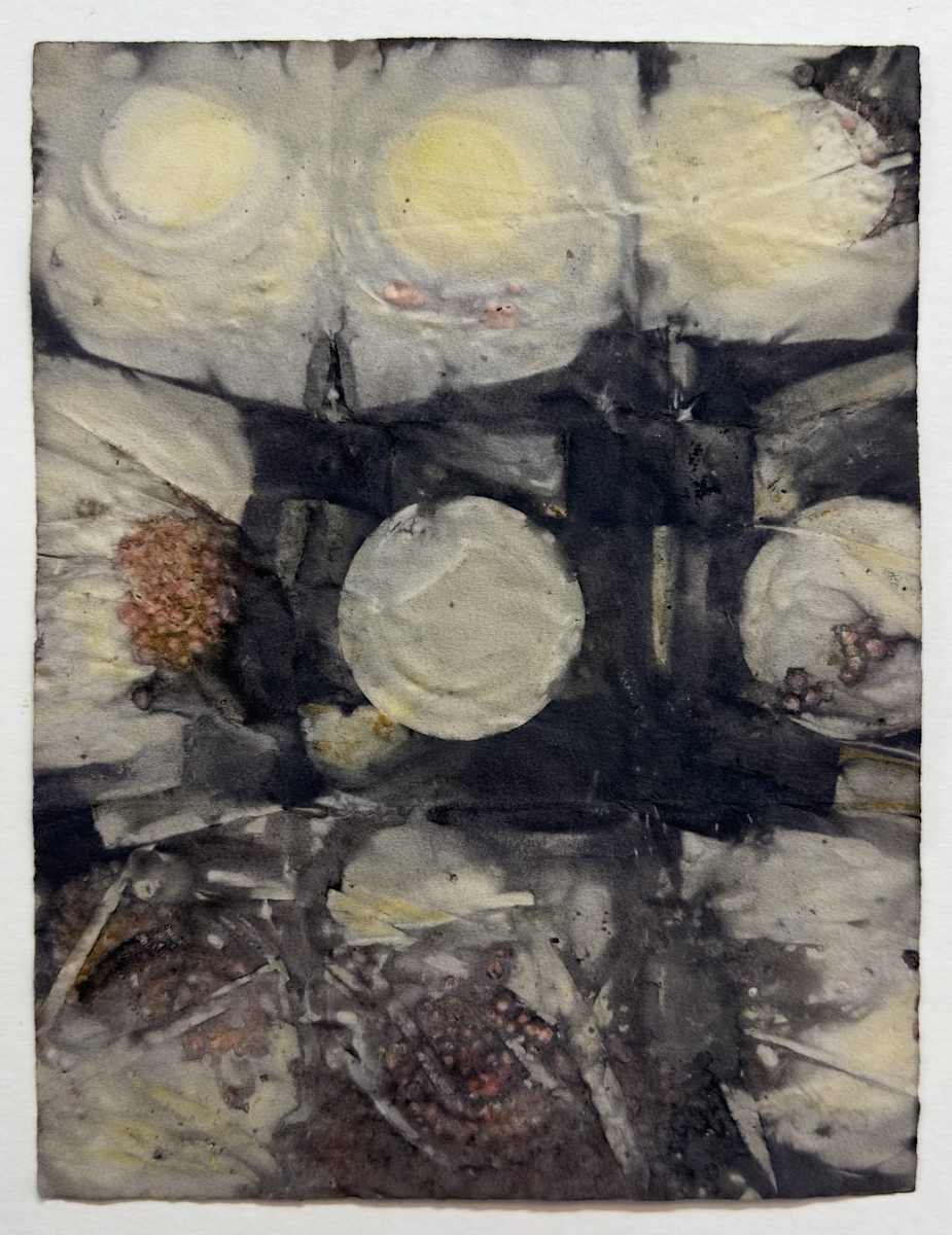 Untitled (Circle, black) by Kathy Skerritt, Image 1.