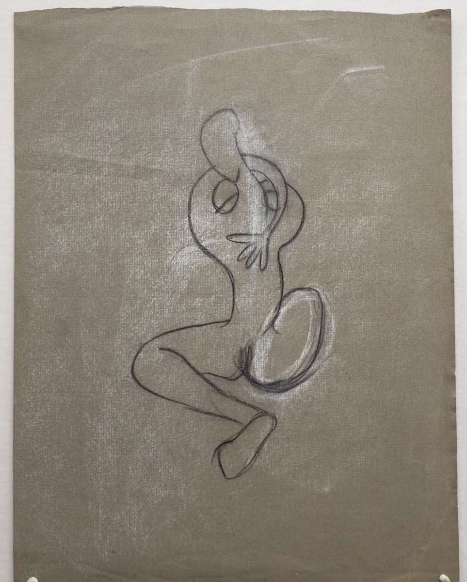 Untitled (white portrait) by Kathy Skerritt, Image 1.