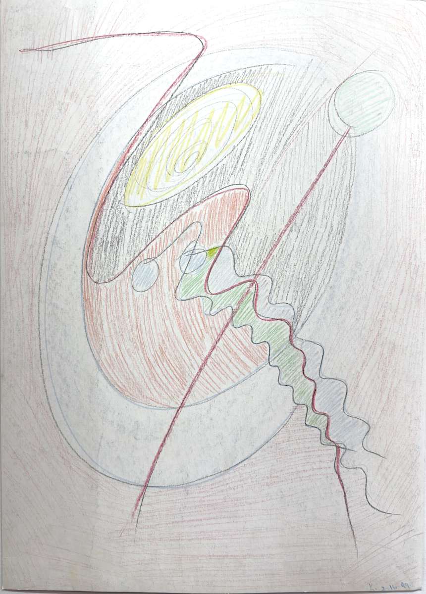 Untitled (green circle) by Kathy Skerritt, Image 1.