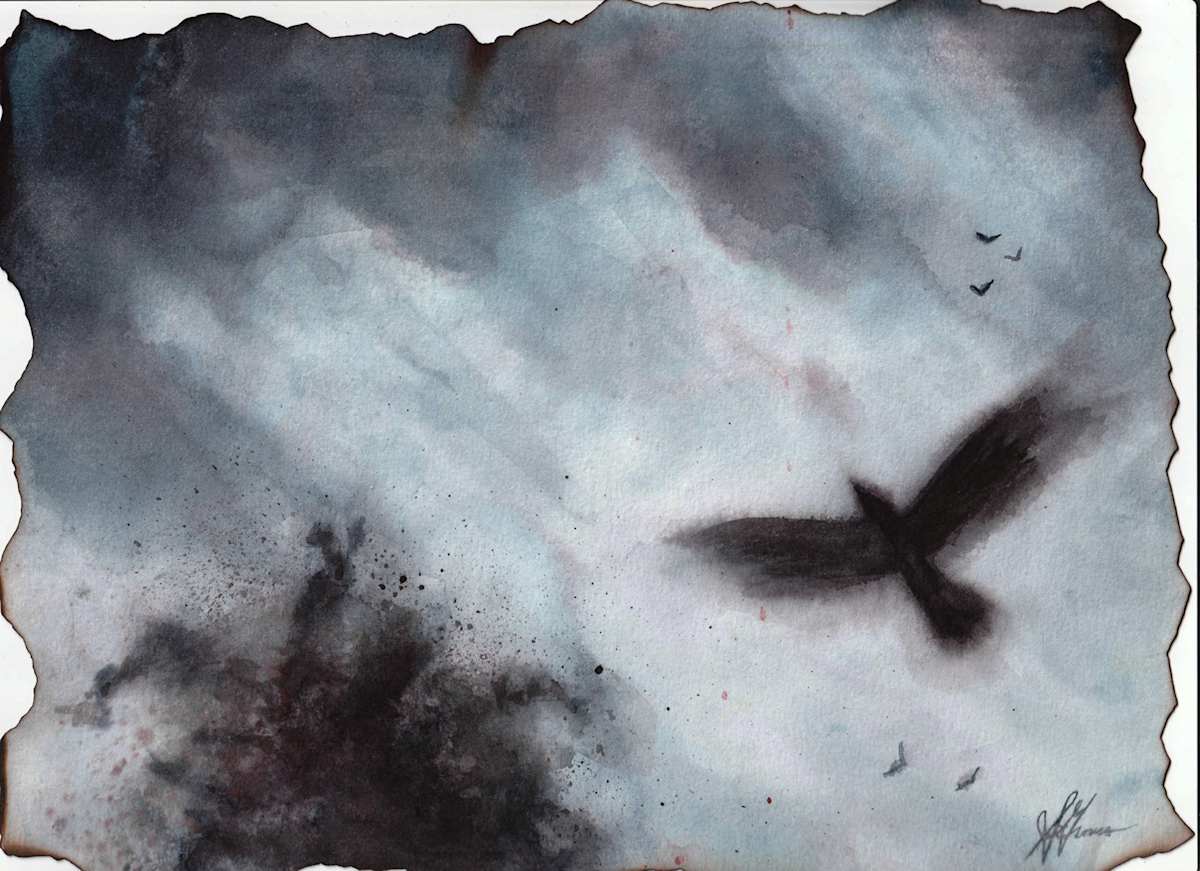 Whispers from the Corvids by Sarah Graves, Image 1.