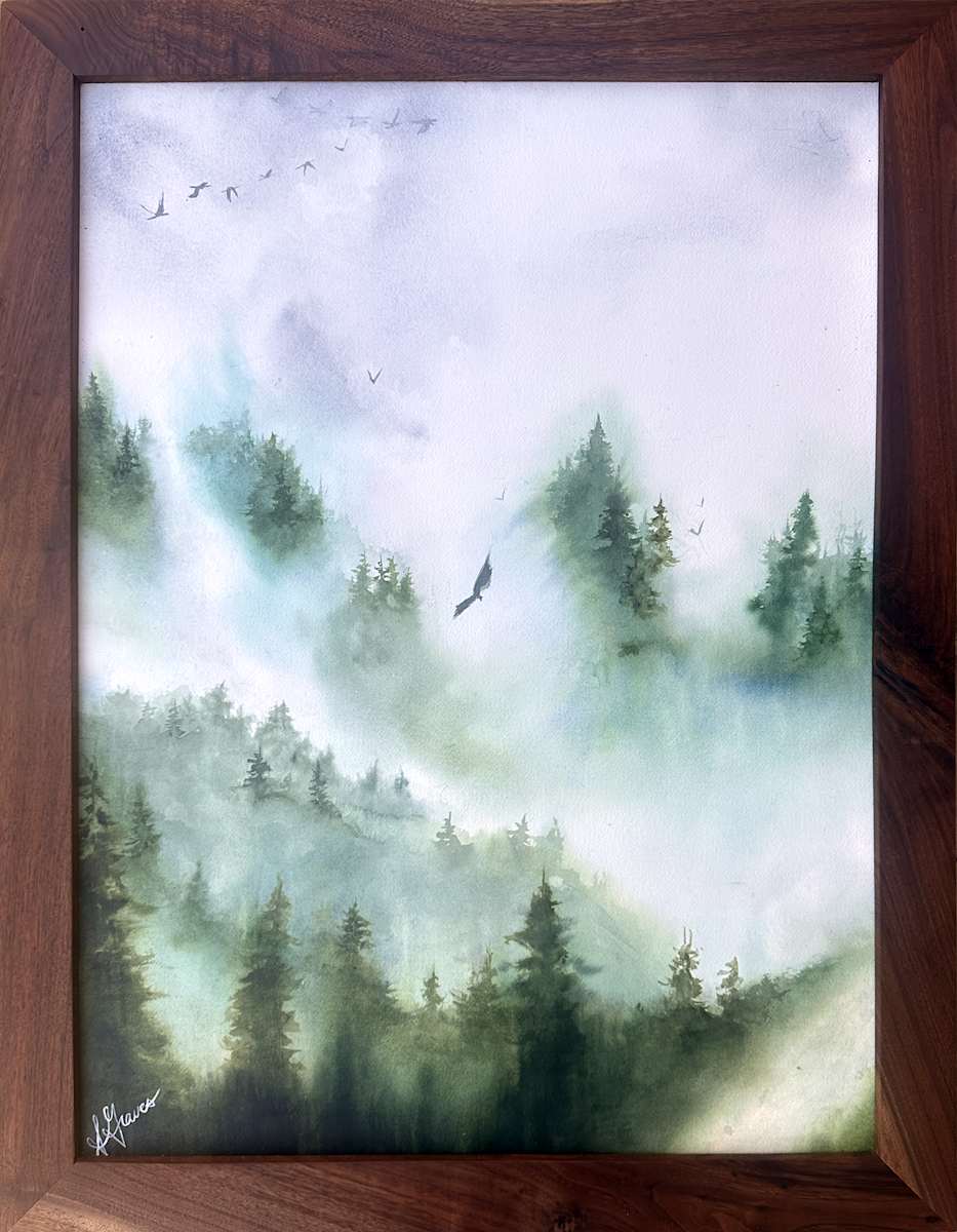 Mountain Veil No. 1 by Sarah Graves 