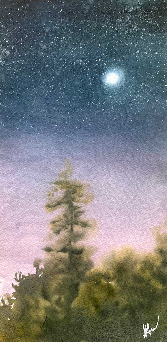 Night fall No 2 by Sarah Graves 