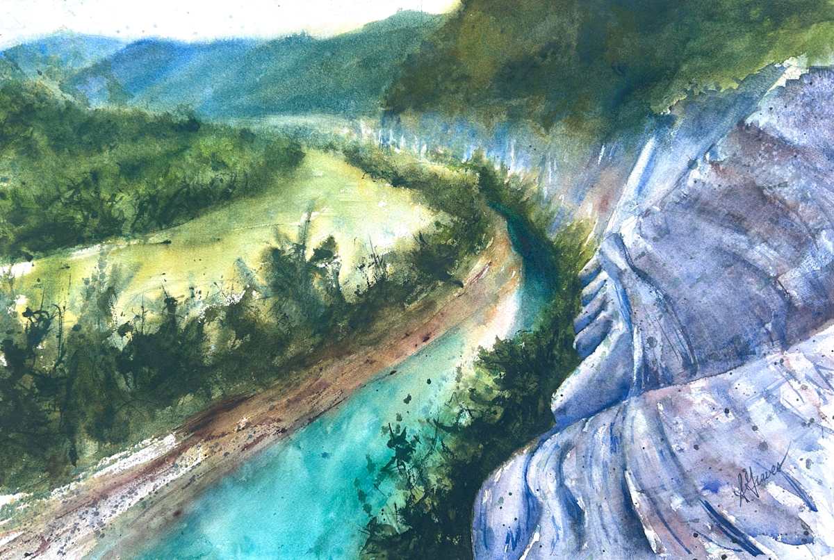 Steel Creek, Buffalo River by Sarah Graves 