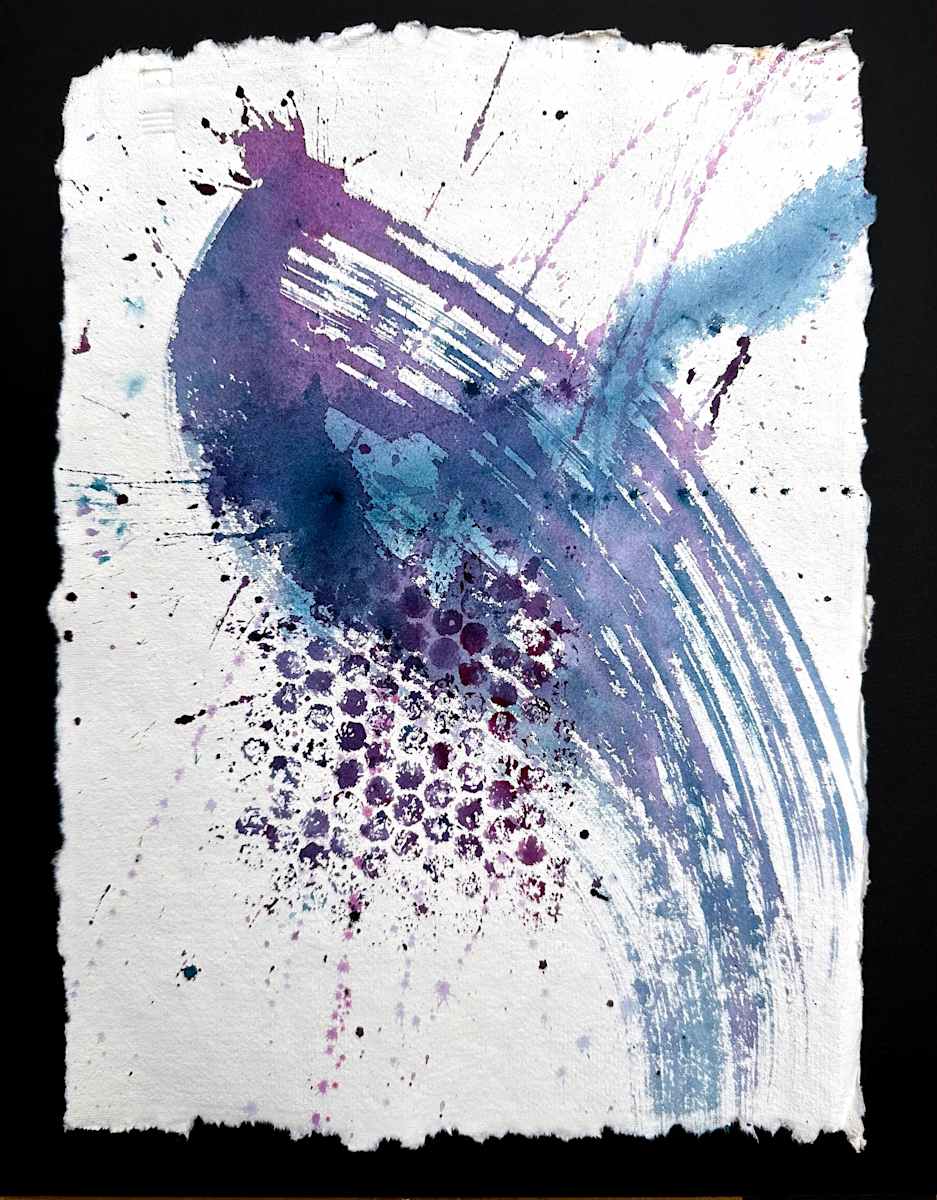 "Currents and Cells" by Sarah Graves  Image: "Let the Mess Breathe" Series No. 1