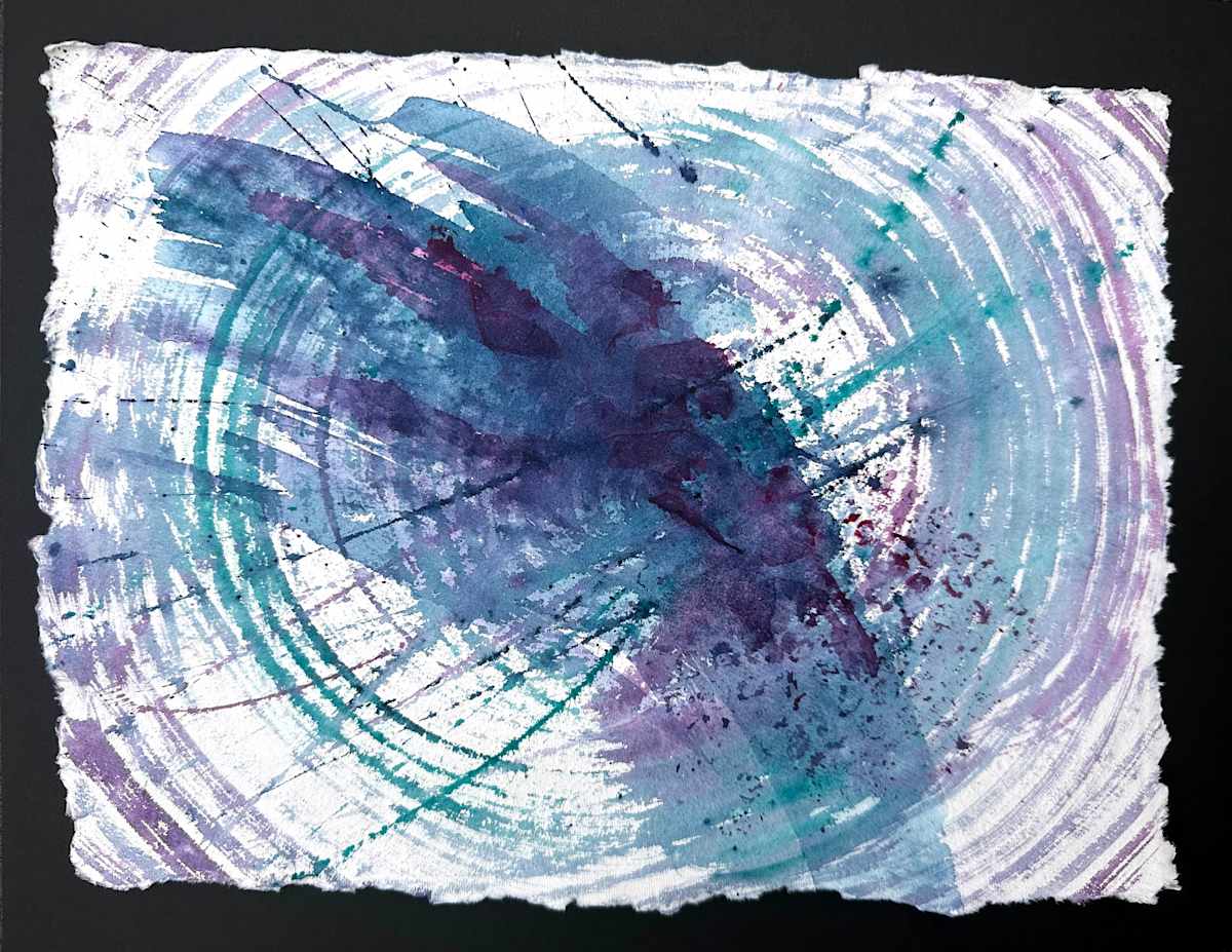 "Unleashed Tension" by Sarah Graves  Image: "Let the Mess Breathe" Series No. 8