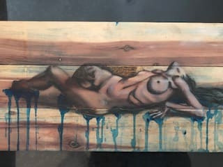 Painting for Dylan by Sarah Graves 