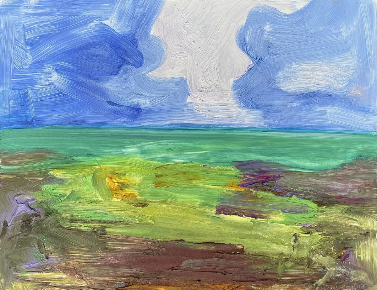 Blue and green 