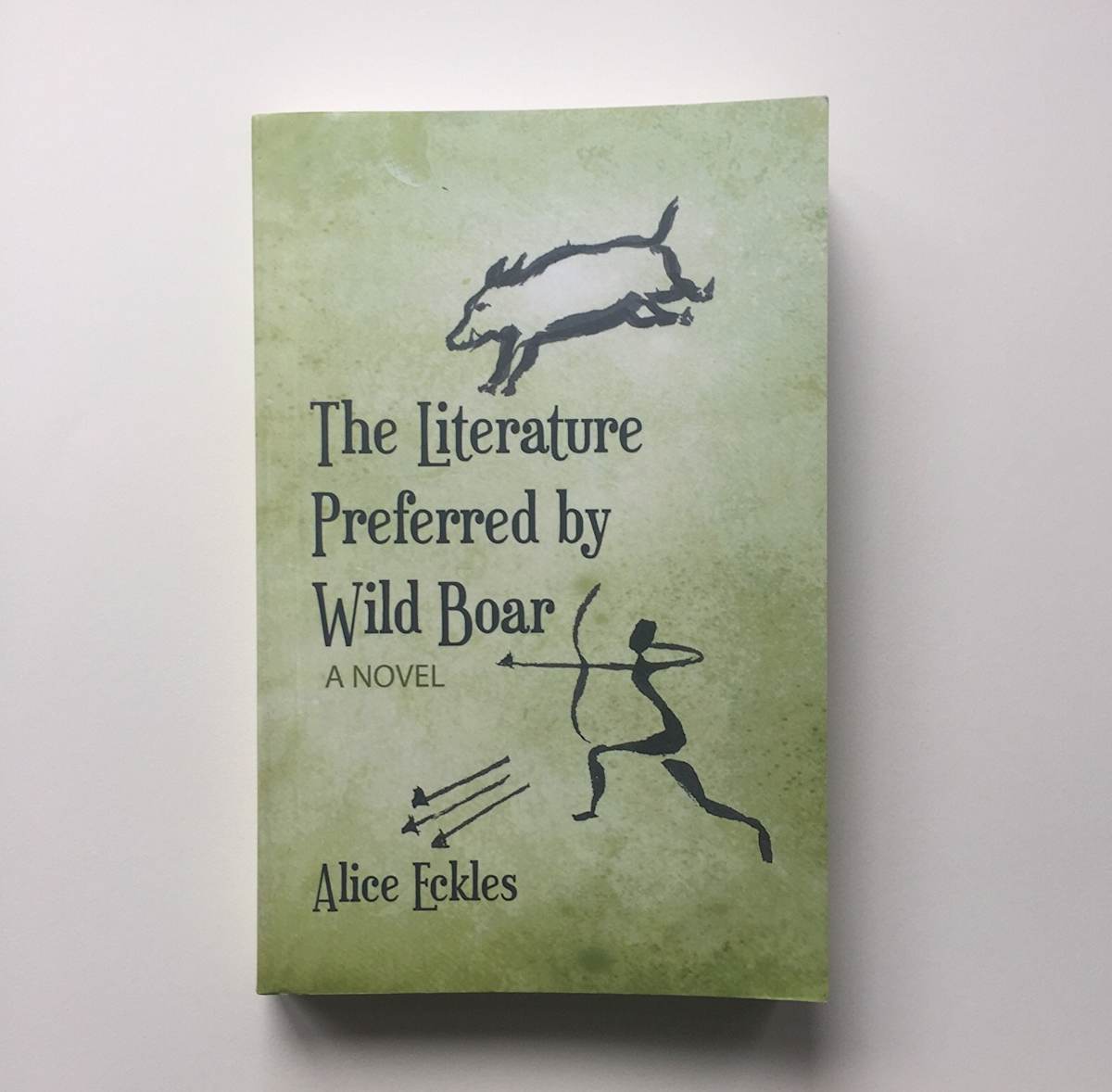 The Literature Preferred by Wild Boar by Alice Eckles  Image: Front cover