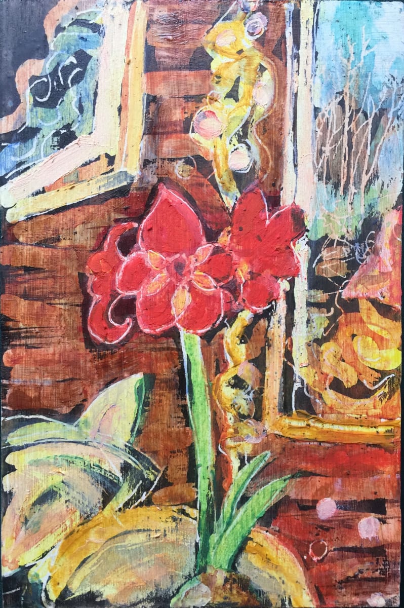 Amyrillis in Abstract by Alice Eckles 