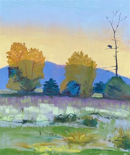 Inhabited Landscape, crow by Alice Eckles 
