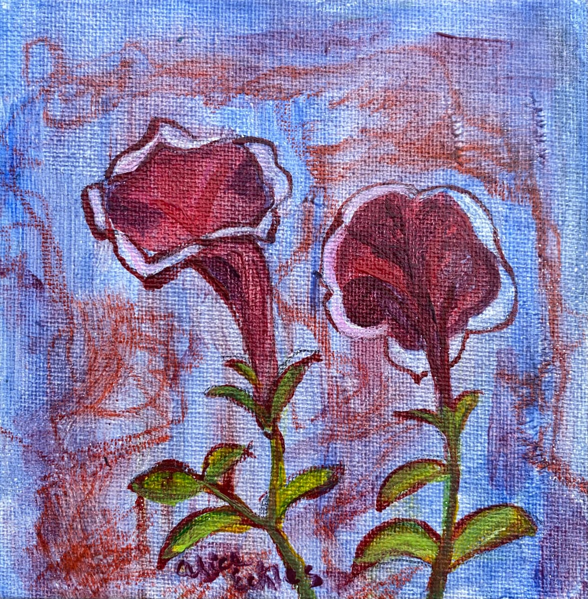 Petunia Couple by Alice Eckles 