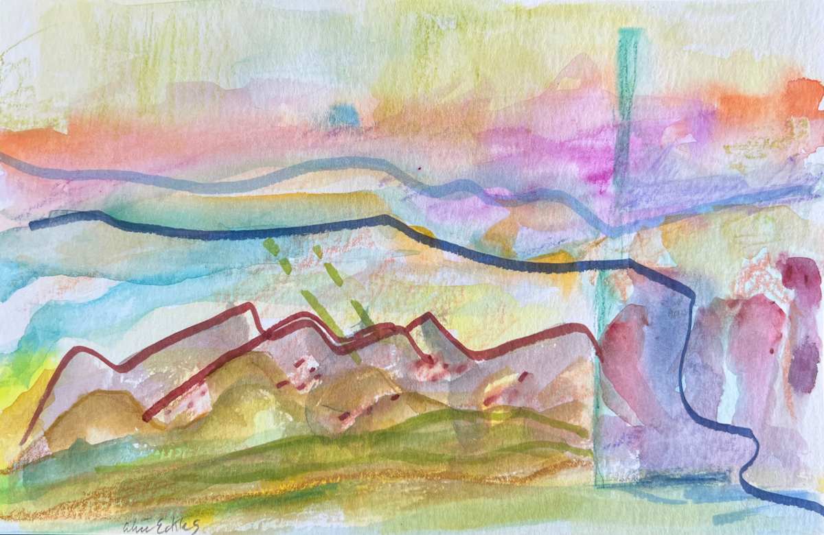 Thinking of where my help comes from by Alice Eckles 