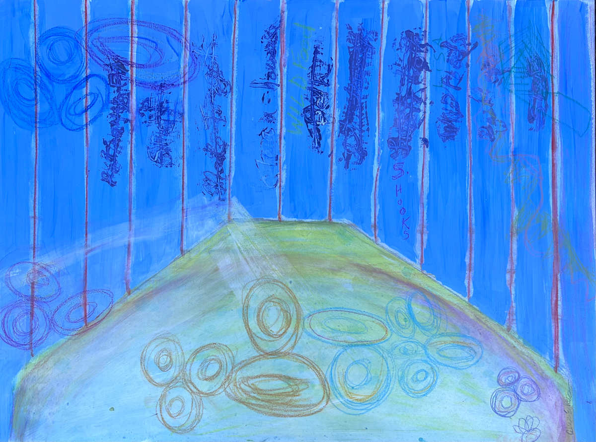Back of envelope plan by Alice Eckles, Image 1.