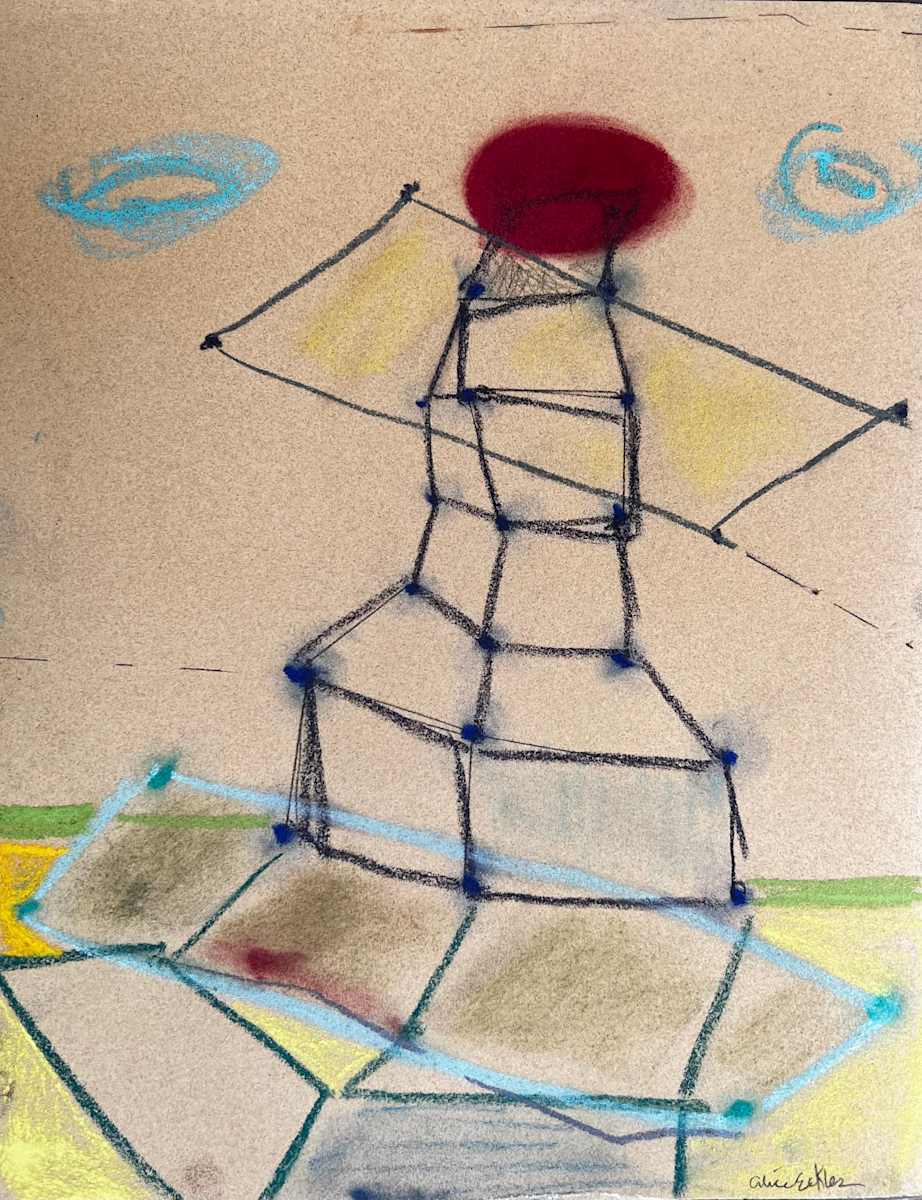 Mountain structure by Alice Eckles, Image 1.
