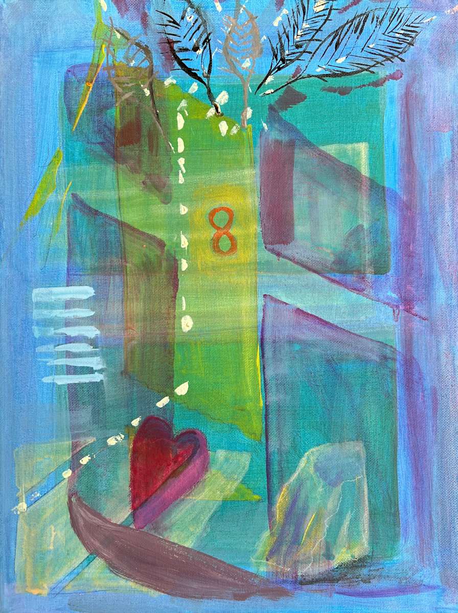 Blue 8 by Alice Eckles, Image 1.
