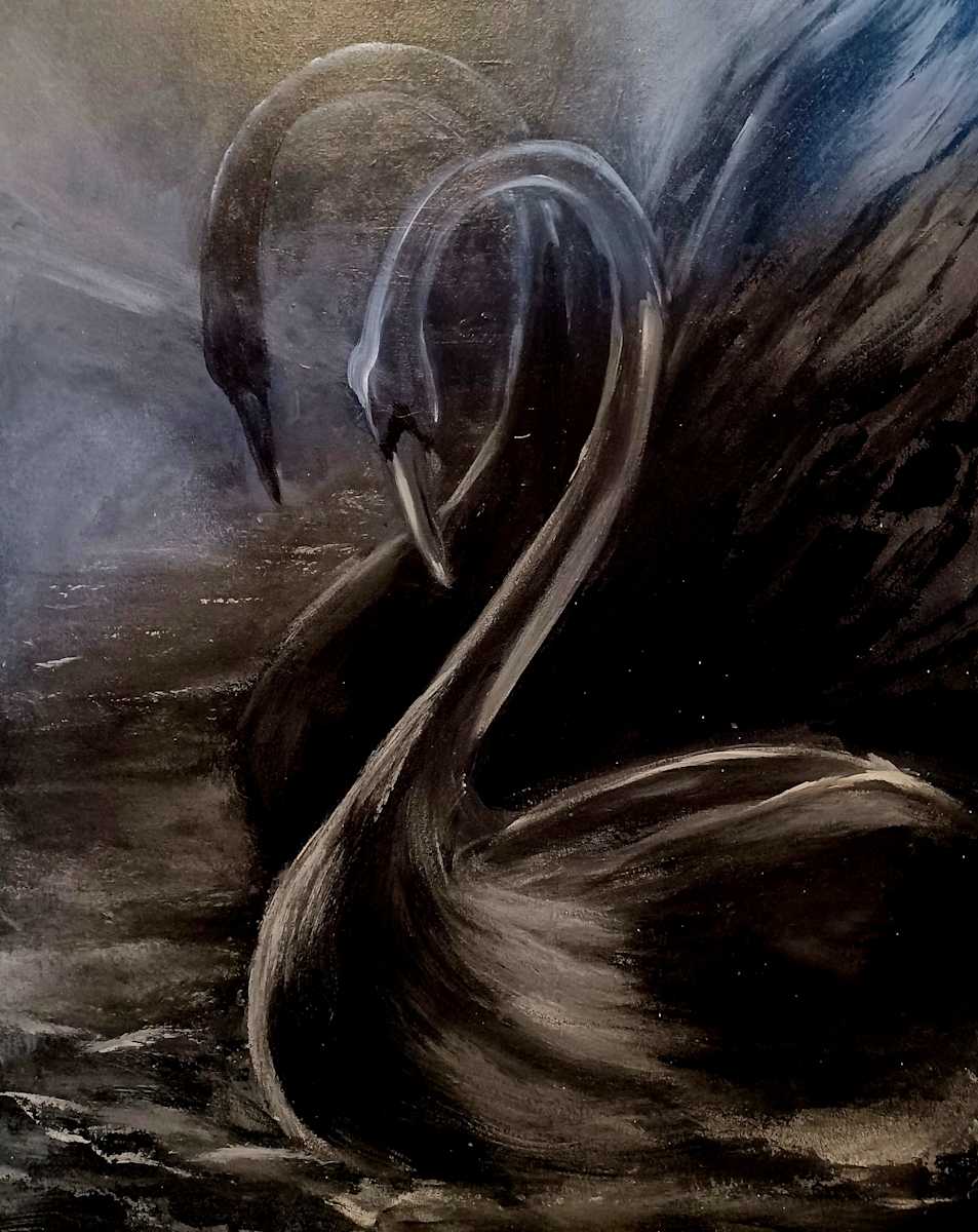 Swans by Anita Lee, Image 1.