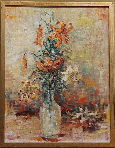 "Tiger Lilies" Painting by Molly Mizer 