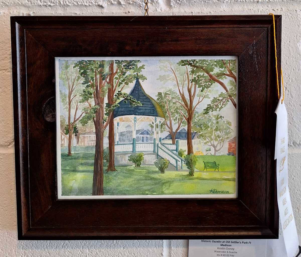 Historic Gazebo at Old Settler's Park Ft Madison by Kristin Doney  Image: Gazebo at Old Settler's Park Ft. Madison, IA 