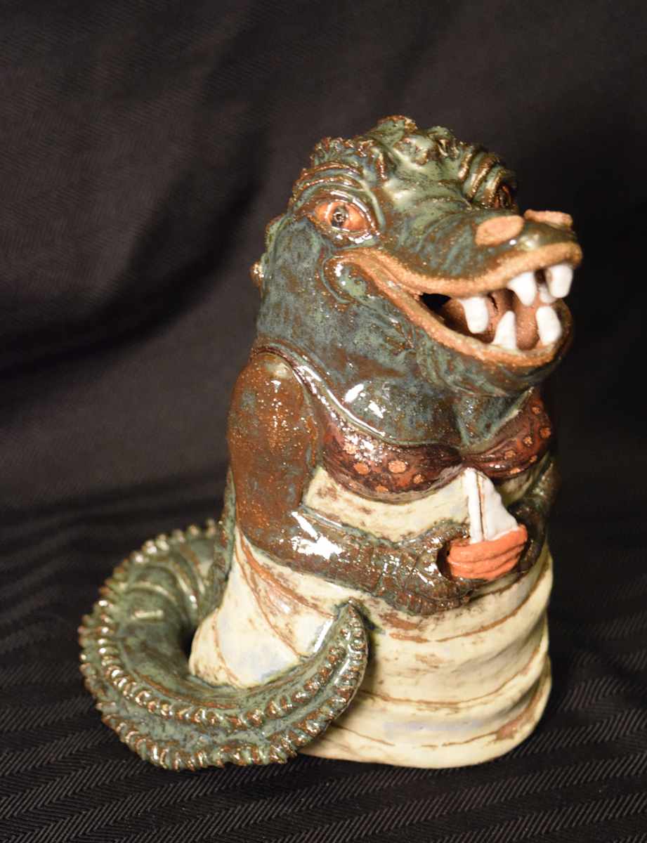 Ali the Gator - Beach Beauty by Kristine Souder 