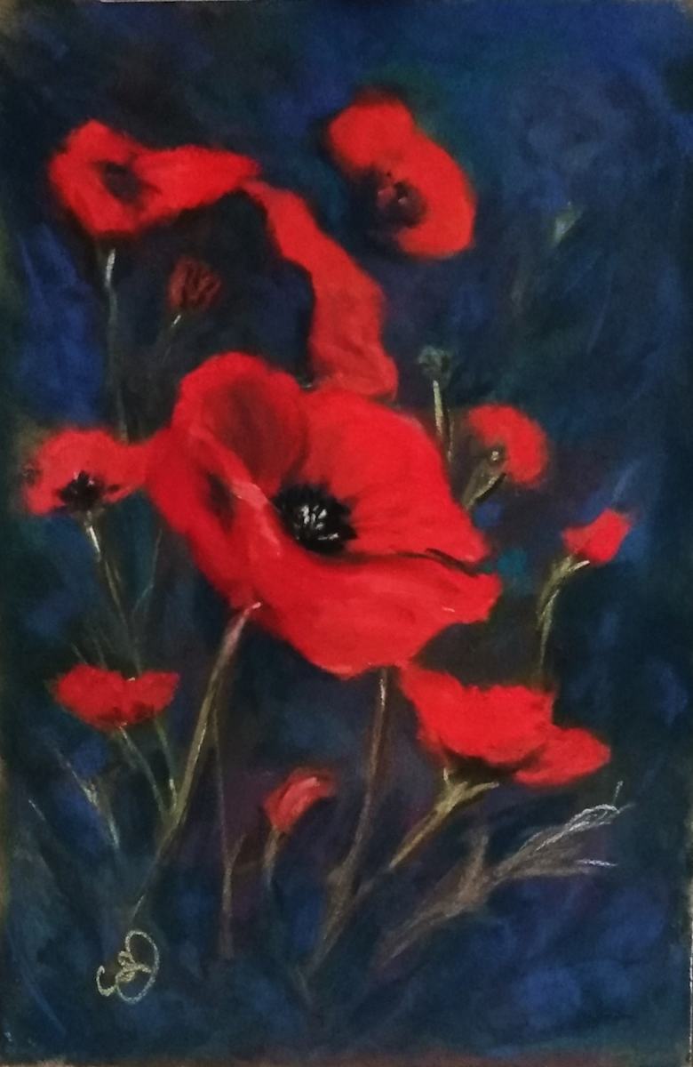 Poppies by Carol Swetye Janosik, Image 2.