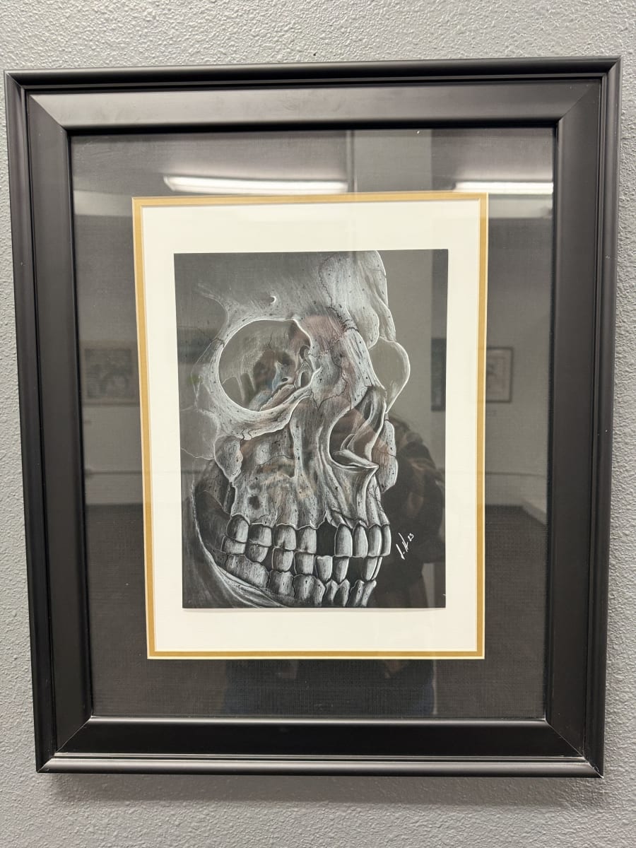 Skull in the Darkness by Ian Hauck, Image 1.