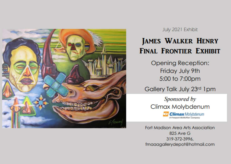 Final Frontier - surrealist paintings by James Walker Henry