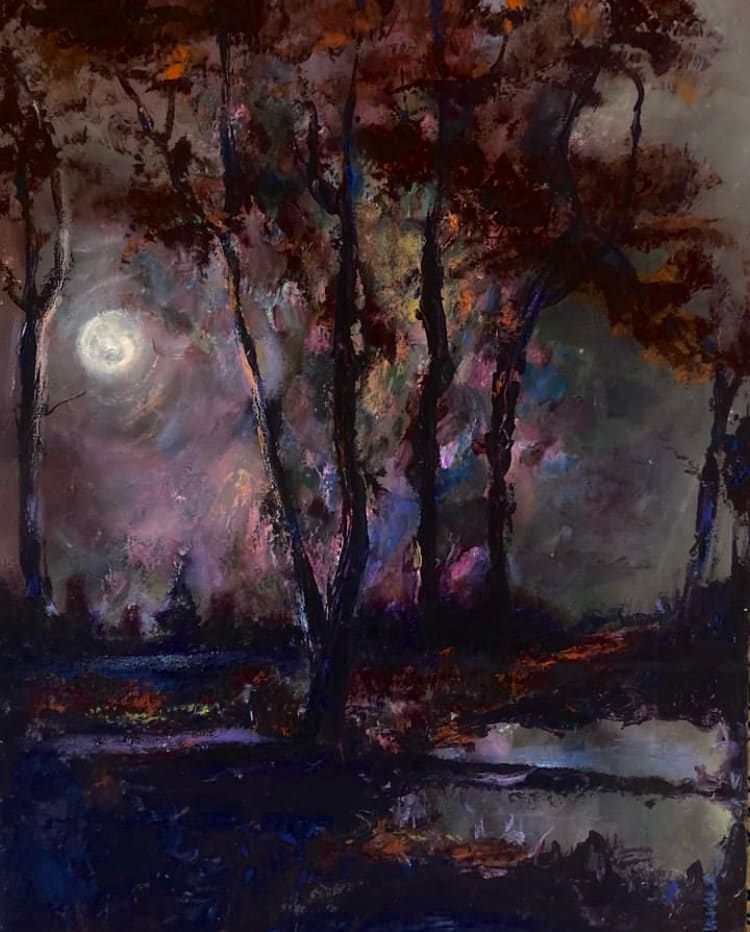 By the Light of the Harvest Moon by Margo Swena, Image 1.