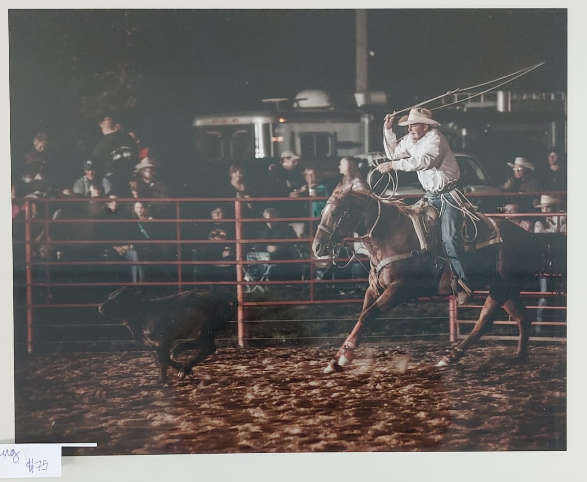 Calf Roping by Marc Wallace 