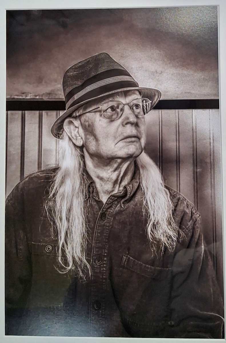 PJ Hogan Portrait Photograph in Black and White by Jerry Granaman, Image 1.