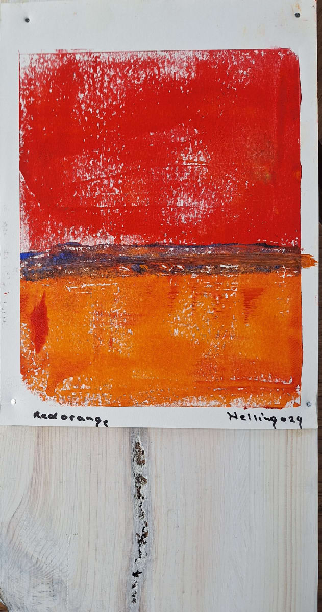 Orange Red number1 by Steve Helling 