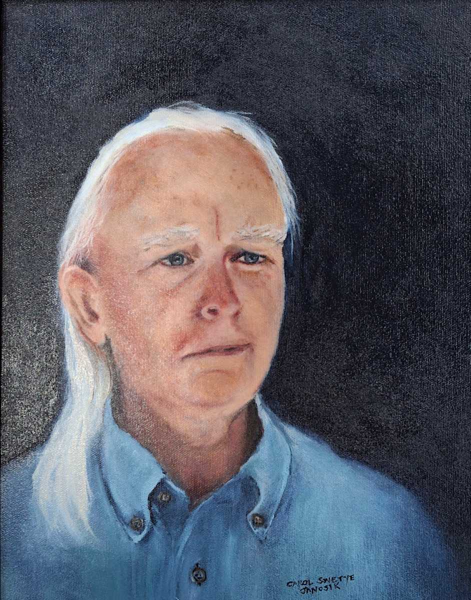 PJ Hogan Portrait in Oil by Carol Swetye Janosik, Image 1.