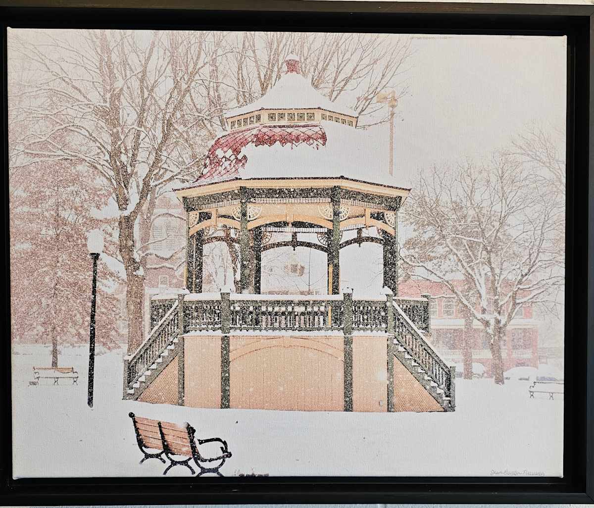 A Snowy Day in Central Park by Jean Baxter Neuweg 