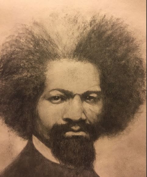 Frederick Douglass by Nefretete Rasheed, Image 1.