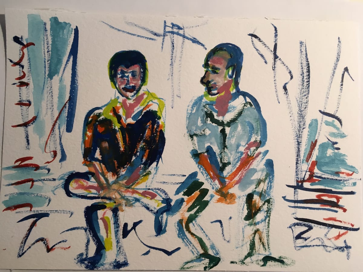 Quentin and Ben by Shlomit Lehavi 