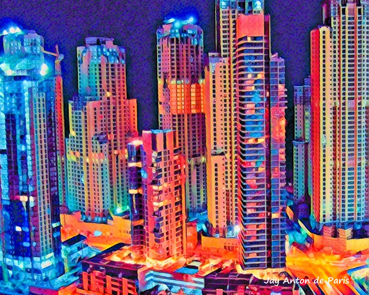 Dubai in colour by jay Ferndo 