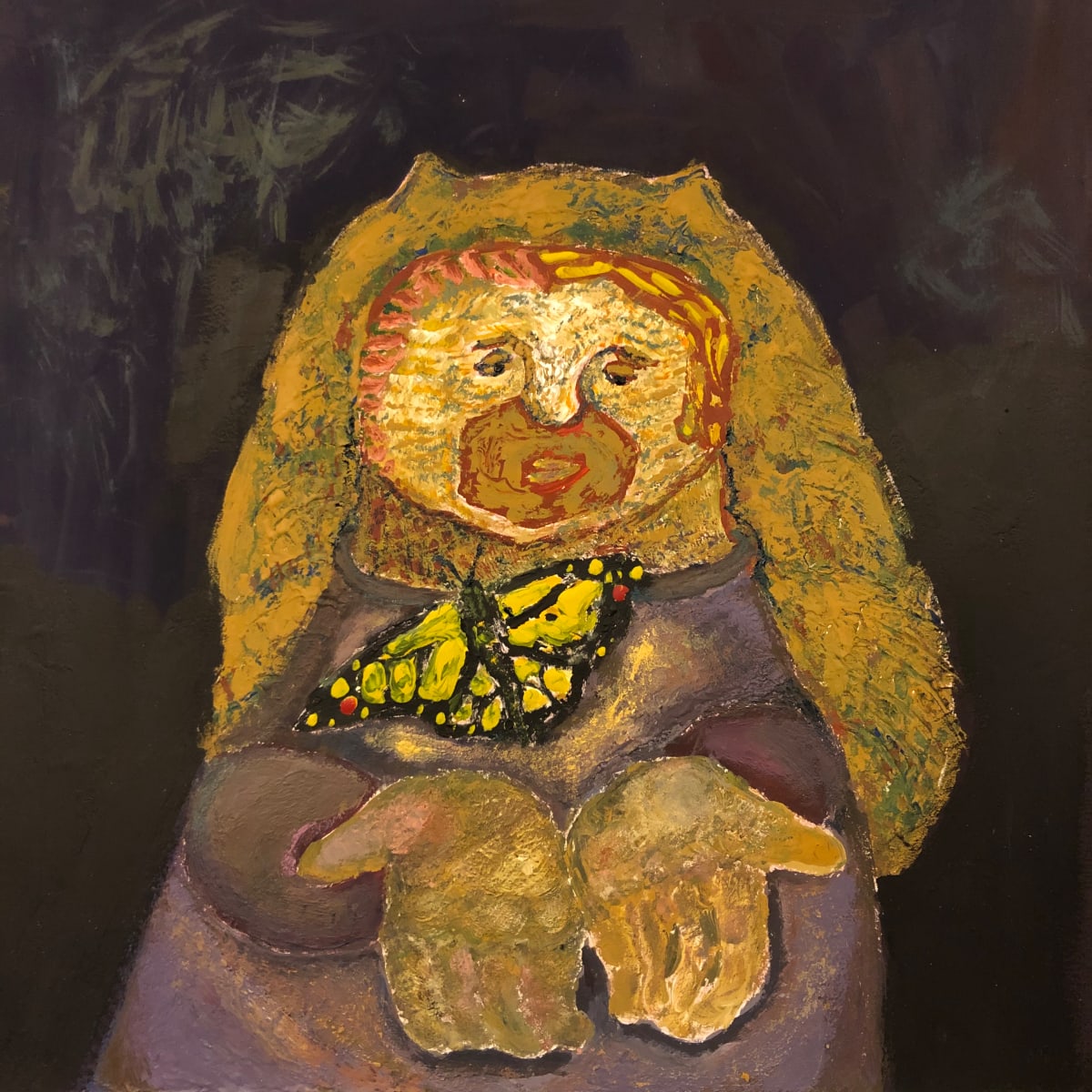 Butterfly in hands by Chen YiYu 