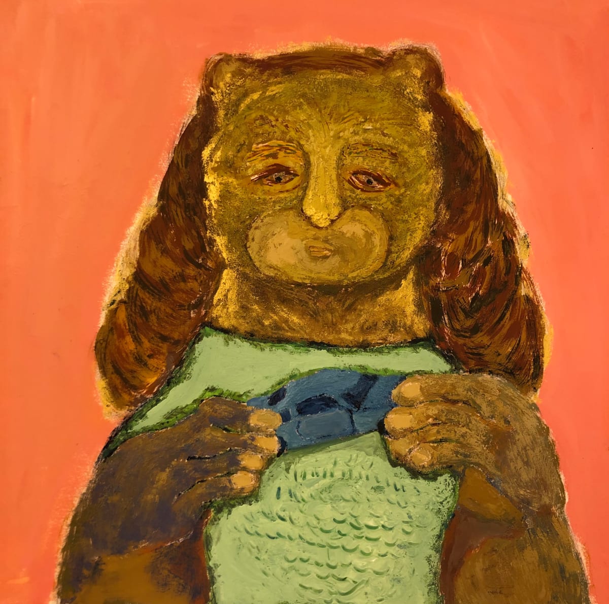 Car in hands by Chen YiYu 