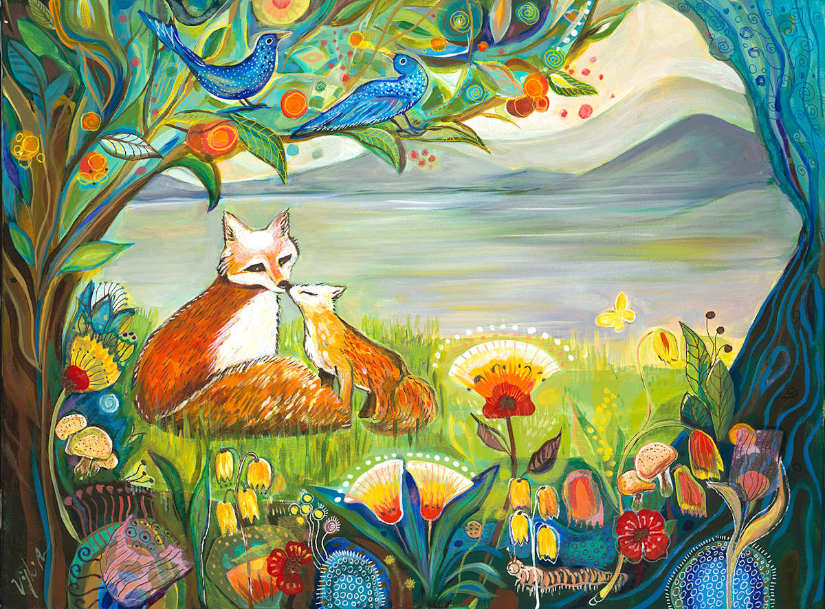 Foxes by Azar Vaghefi, Image 1.