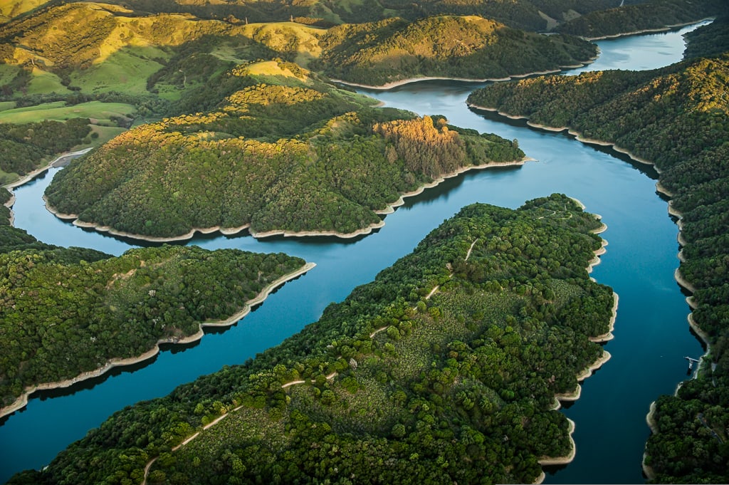 San Leandro Reservoir by Barrie Rokeach 
