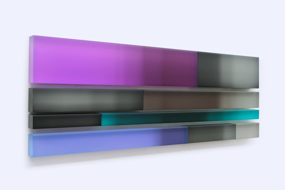 Composition (Silver-Blues) 01 by Freddy Chandra, Image 1.