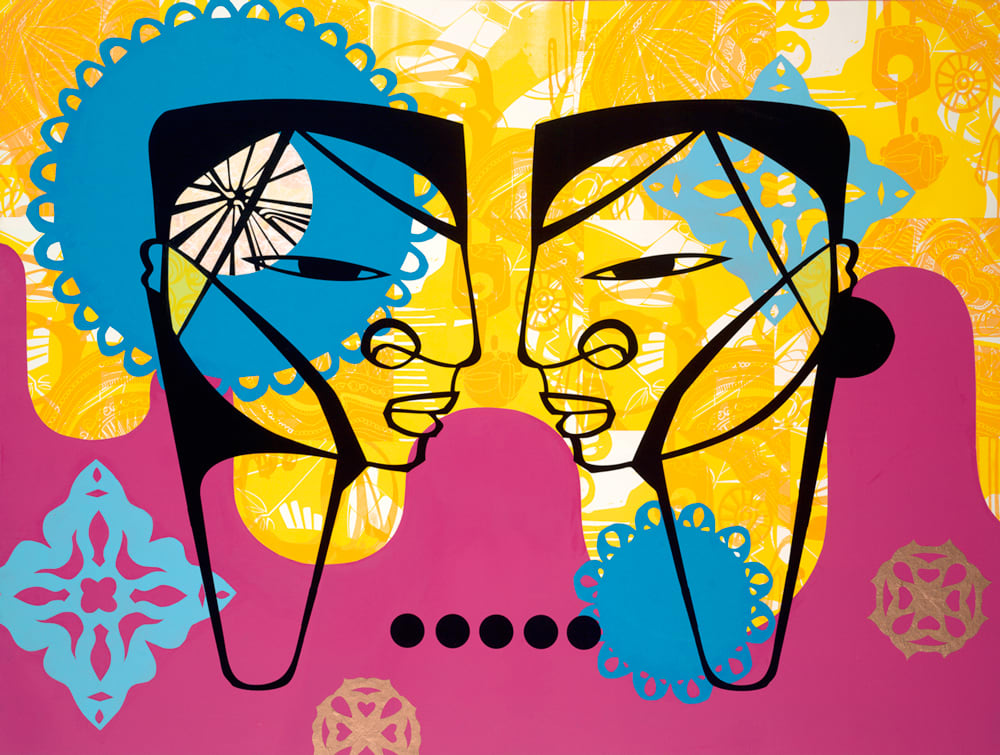 The Energetic Love Balance by Favianna Rodriguez 