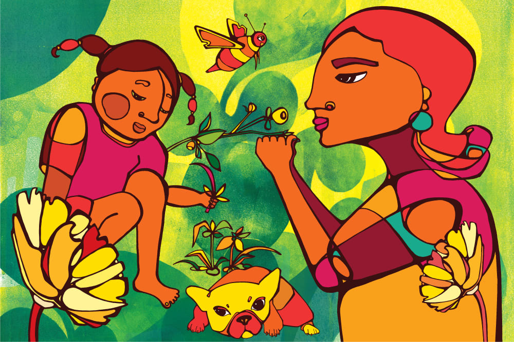 Sustenance by Favianna Rodriguez, Image 1.