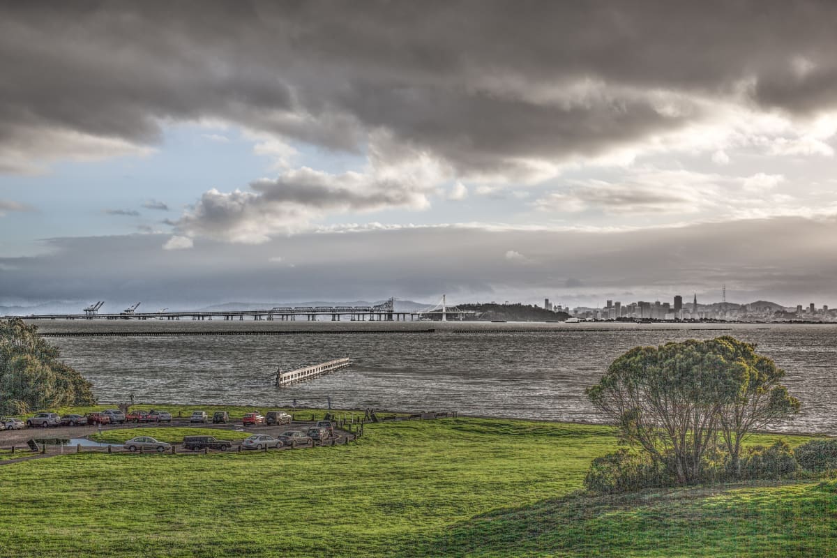 Cesar Chavez Park, Berkeley by David Garnick 