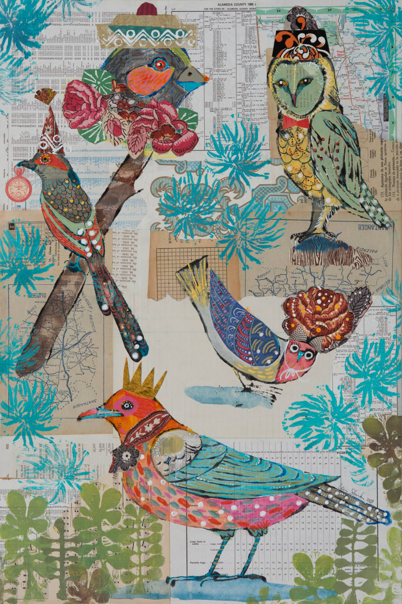 Birds, Birds, Birds by Karen Stanton 