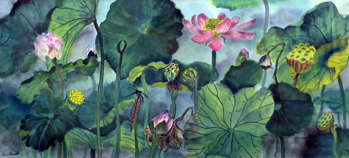 Summer Lotus by Karen LeGault 