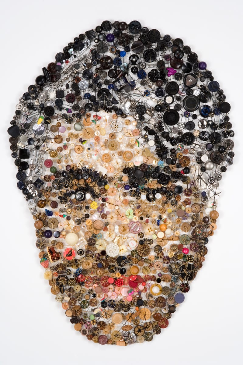 Sí Se Puede (Portrait of Cesar Chavez) by Lisa Kokin 