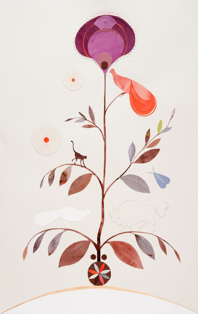 Violet Tower by Lena Wolff, Image 1.