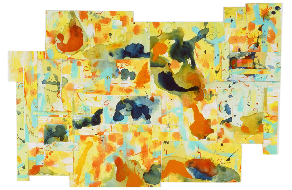 Reconstruction with Blue and Orange by Leslie Winokur 